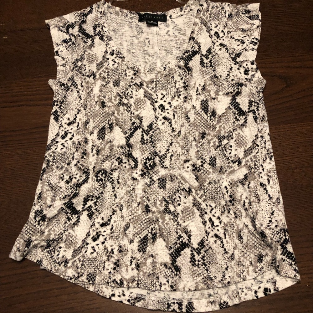 Snakeskin blouse